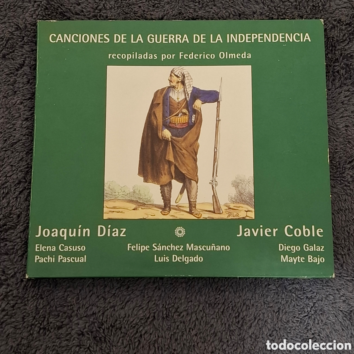 CDs de M&uacute;sica: CD70. Joaqu&iacute;n D&iacute;az - Canciones De La Guerra De La Independencia, DDD 2003.