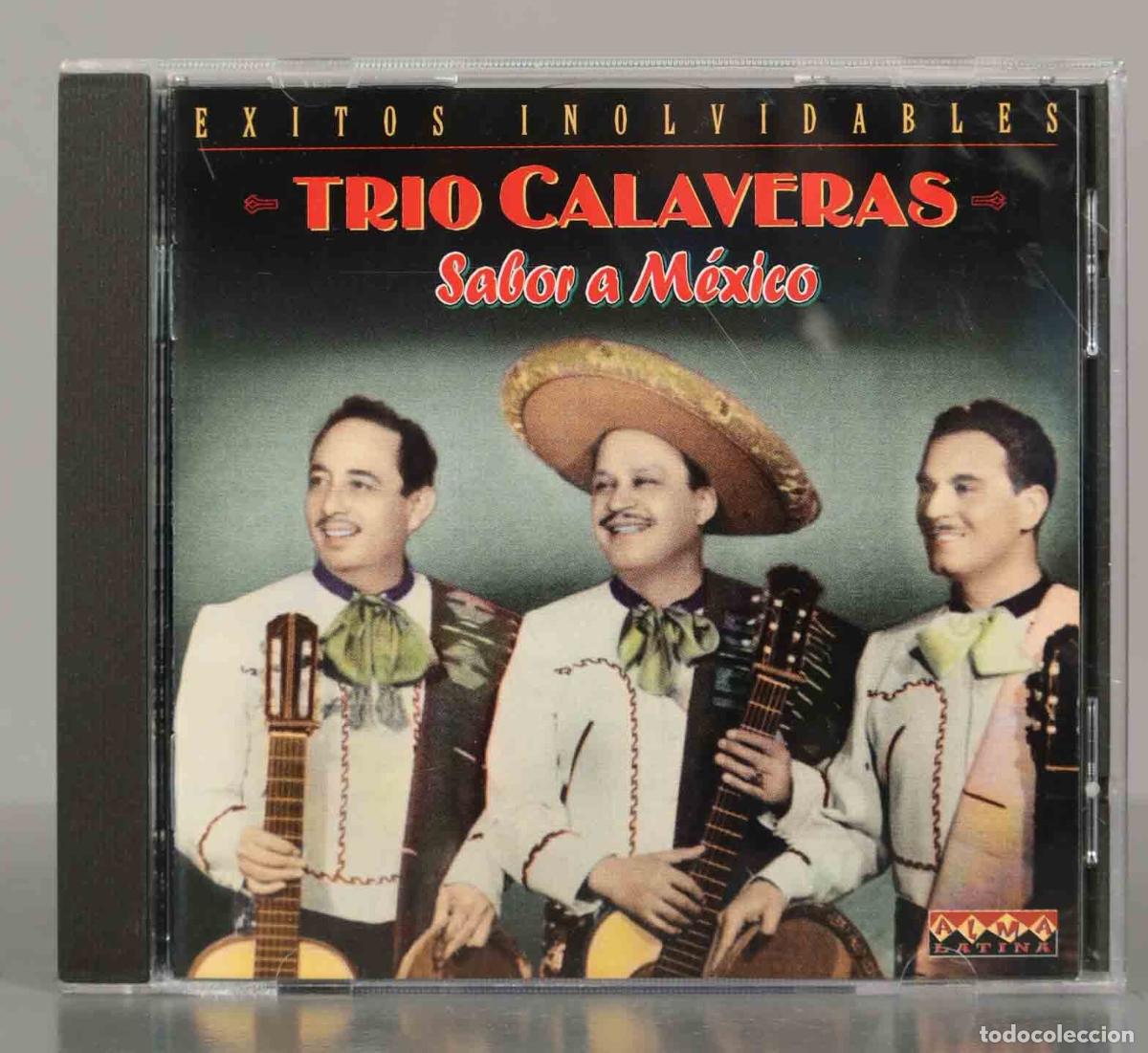 CDs de m&uacute;sica: CD. TRIO CALAVERAS - Sabor a M&eacute;xico. - Foto 1