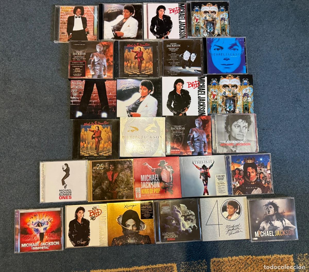 CDs de m&uacute;sica: DISCOGRAF&Iacute;A MICHAEL JACKSON (CD + DVD&rsquo;s) - Foto 1