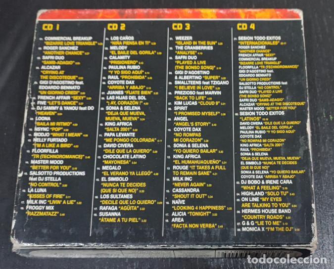 CDs de m&uacute;sica: TODO EXITOS, LOS 60 N&ordm;1 DEL A&Ntilde;O, 4 CDS - Foto 2