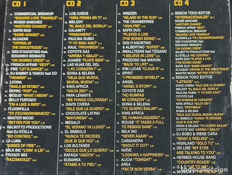 CDs de m&uacute;sica: TODO EXITOS, LOS 60 N&ordm;1 DEL A&Ntilde;O, 4 CDS - Foto 3