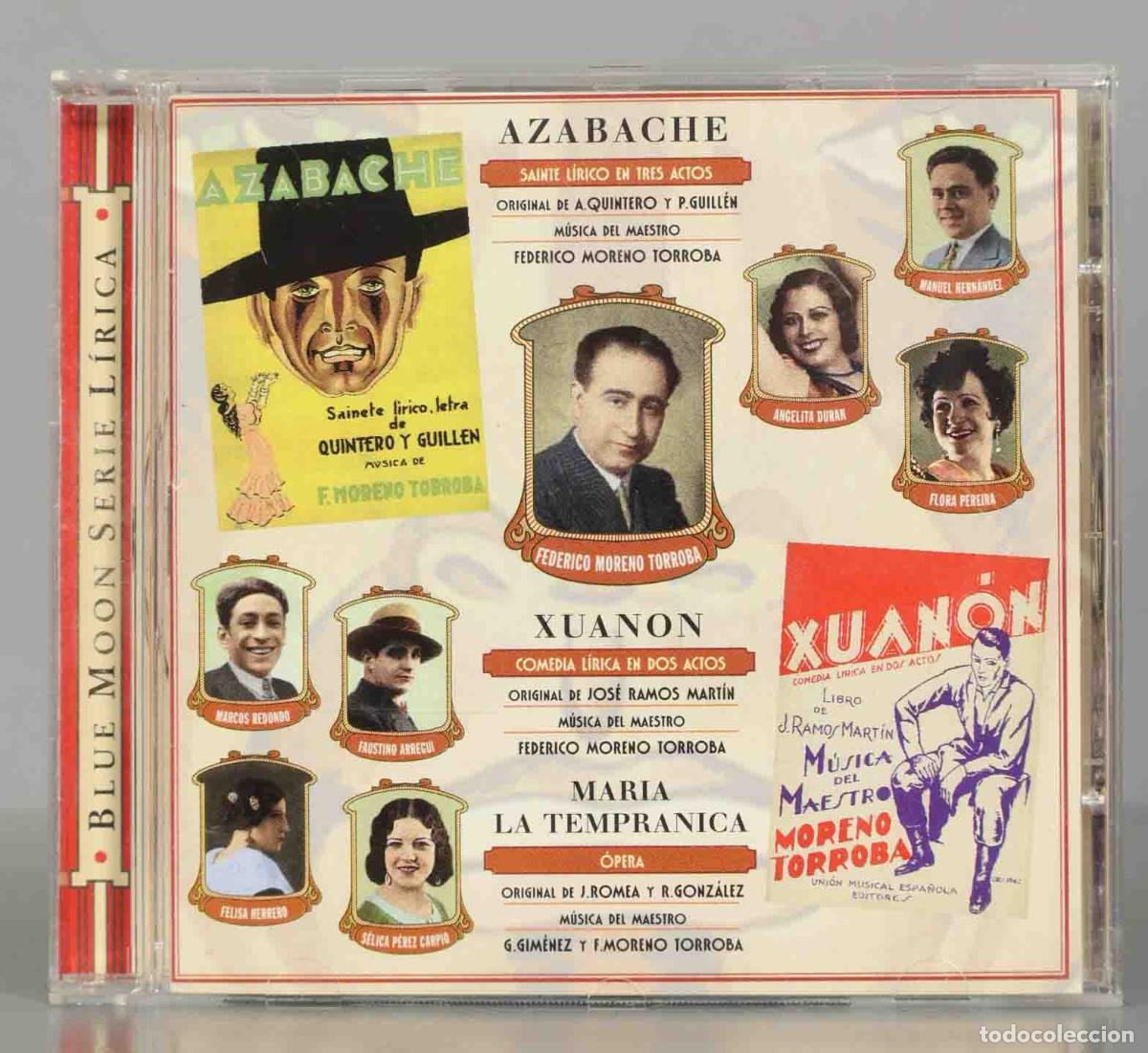 CD di Musica: CD. AZABACHE. XUANON. MARIA LA TEMPRANICA.
