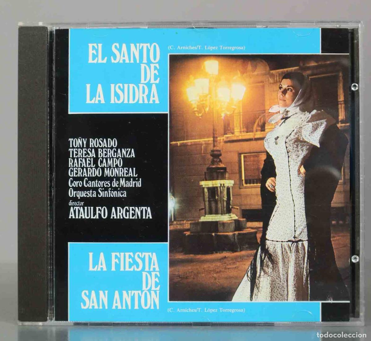 CD di Musica: CD. EL SANTO LA ISIDRA. LA FIESTA SAN ANTON - L&oacute;pez Torregrosa.