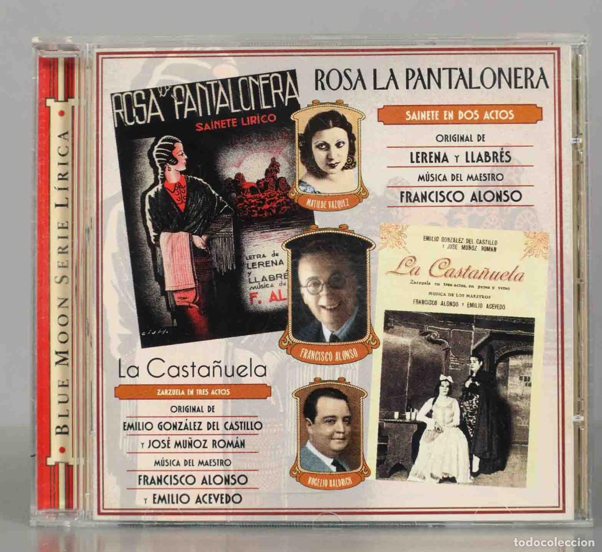 CD di Musica: CD. ROSA LA PANTALONERA. LA CASTA&Ntilde;UELA - Jos&eacute; Maria l&oacute;pez de Lerena. Emilio Gonz&aacute;lez del Castillo.