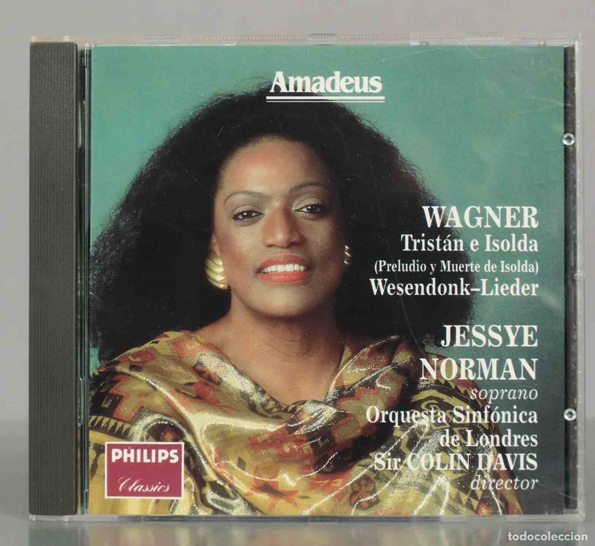 CDs de M&uacute;sica: CD. Trist&aacute;n E Isolda (Preludio Y Muerte De Isolda) - Wesendonk Lieder. Richard Wagner, Jessye Norman