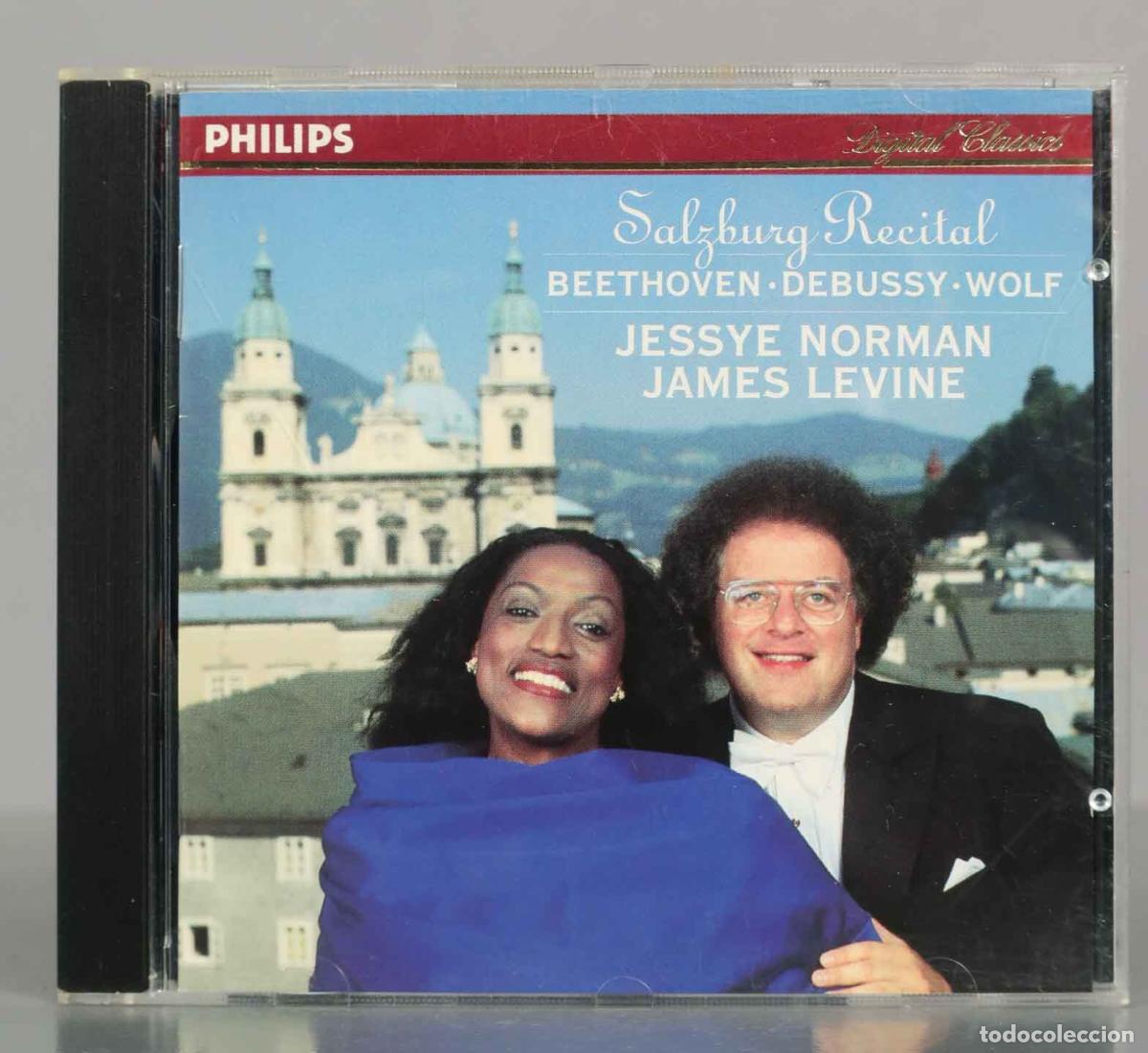 CDs de M&uacute;sica: CD. Recital de Salzburgo - Jessye Norman , James Levine, Ludwig van Beethoven , Claude Debussy.