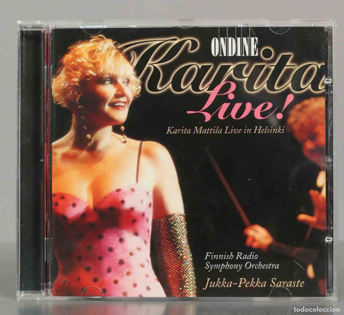 CD di Musica: CD. Karita Mattila &ndash; Karita Live! (Karita Mattila Live In Helsinki).