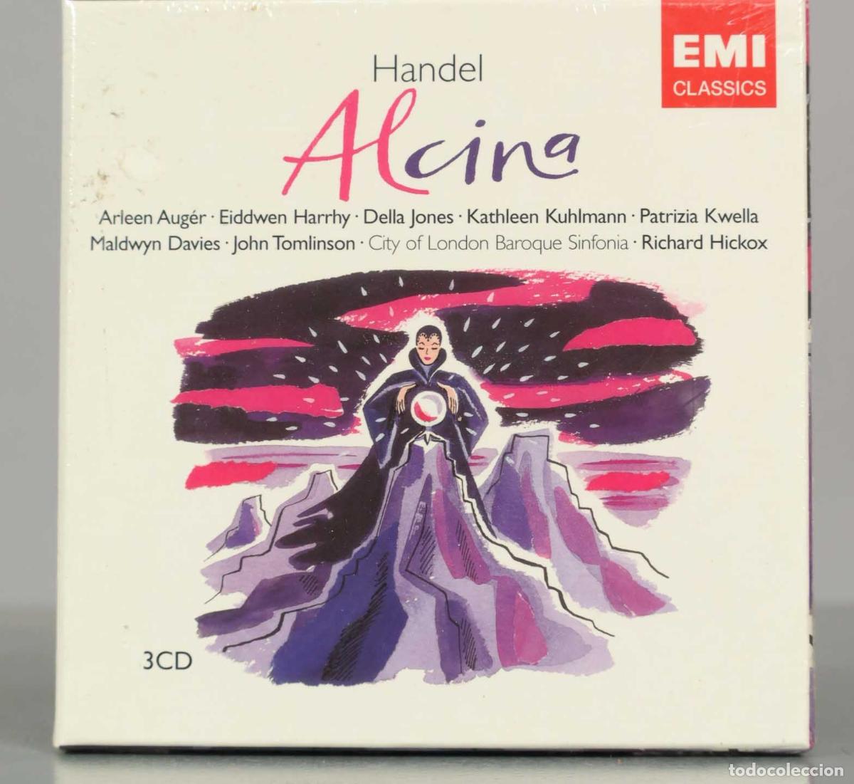 CDs de Musique: CD. Alcina - Richard Hickox. Handel - Arleen Aug&eacute;r &middot; Eiddwen Harrhy &middot; Della Jones &middot; Kat. PRECINTADO