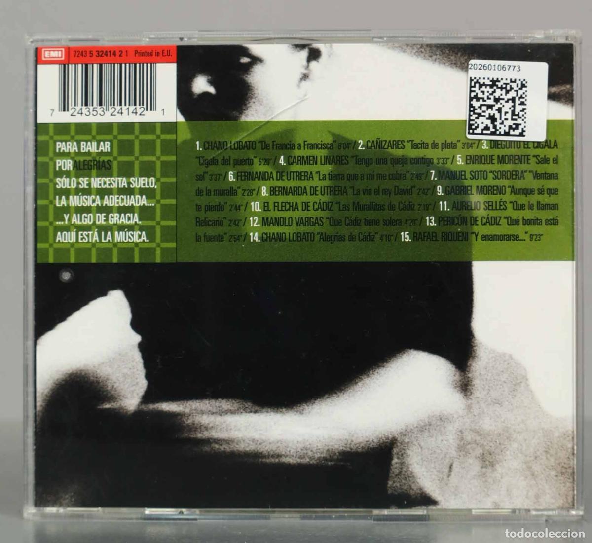 CDs de m&uacute;sica: CD. Various &ndash; Por Alegr&iacute;as. - Foto 2