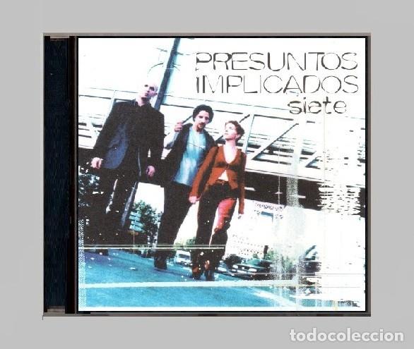 CDs de m&uacute;sica: �R489 - PRESUNTOS IMPLICADOS. SIETE. CD. - Foto 1