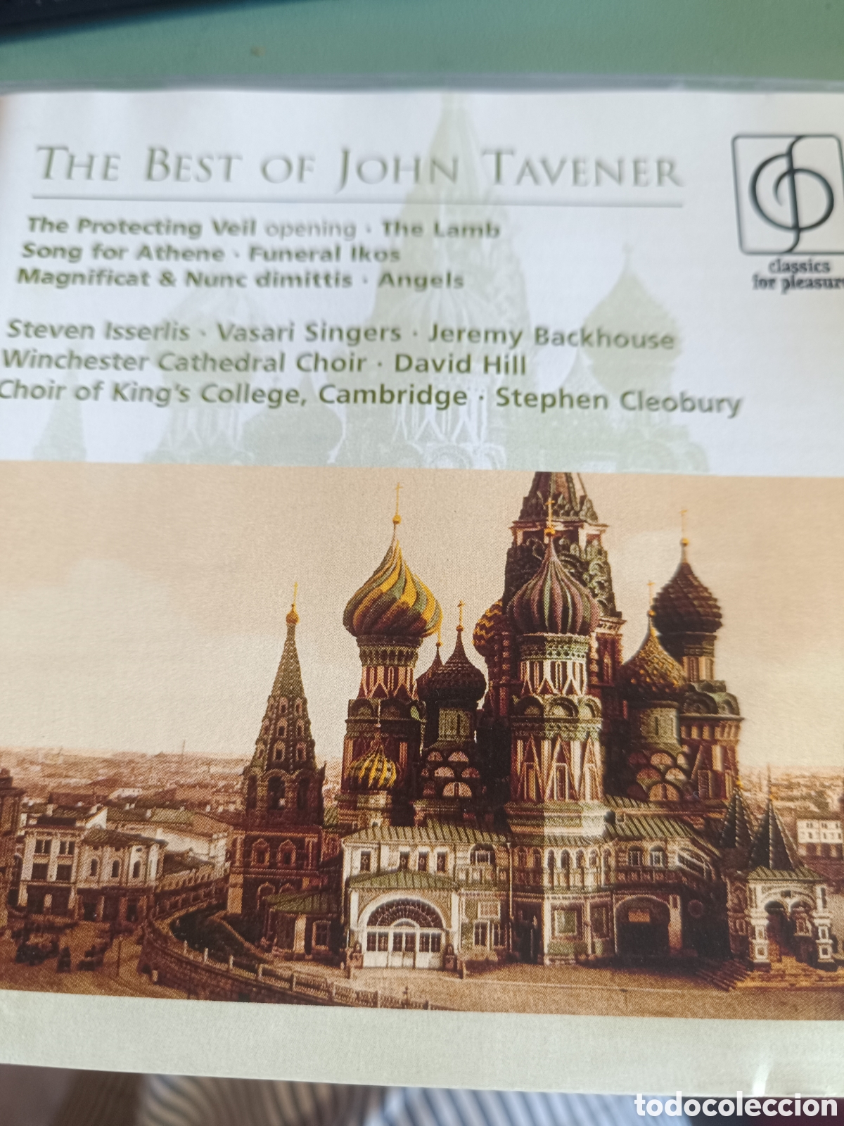 CDs de Musique: Steven Isserlis, Vasari Singers &ndash; The Best Of John Tavener