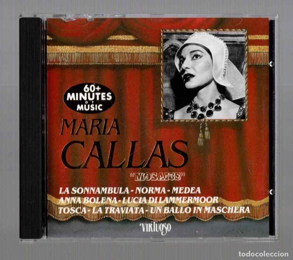 CDs de Musique: CD MARIA CALLAS MOSAICS. METROMUSICA 1988