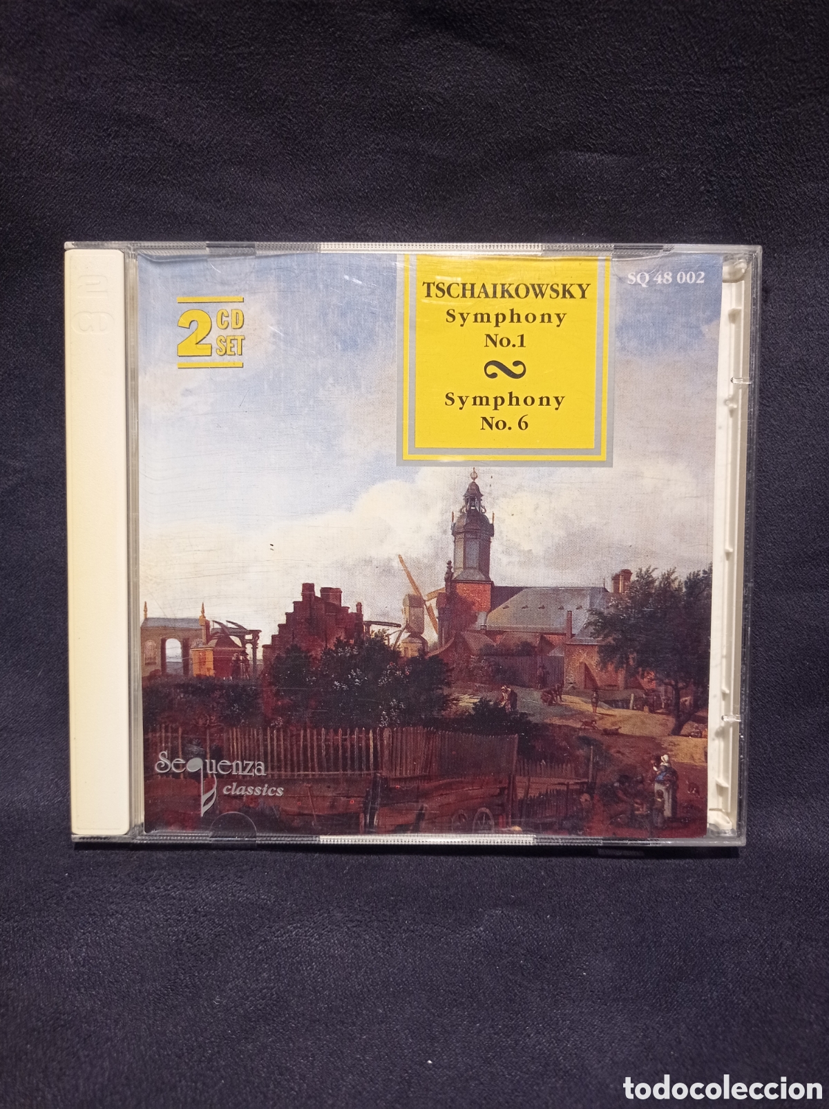 CDs de M&uacute;sica: 2 X CD TCHAIKOVSKY SINFON&Iacute;A N 1 Y 6. MUY BUEN ESTADO