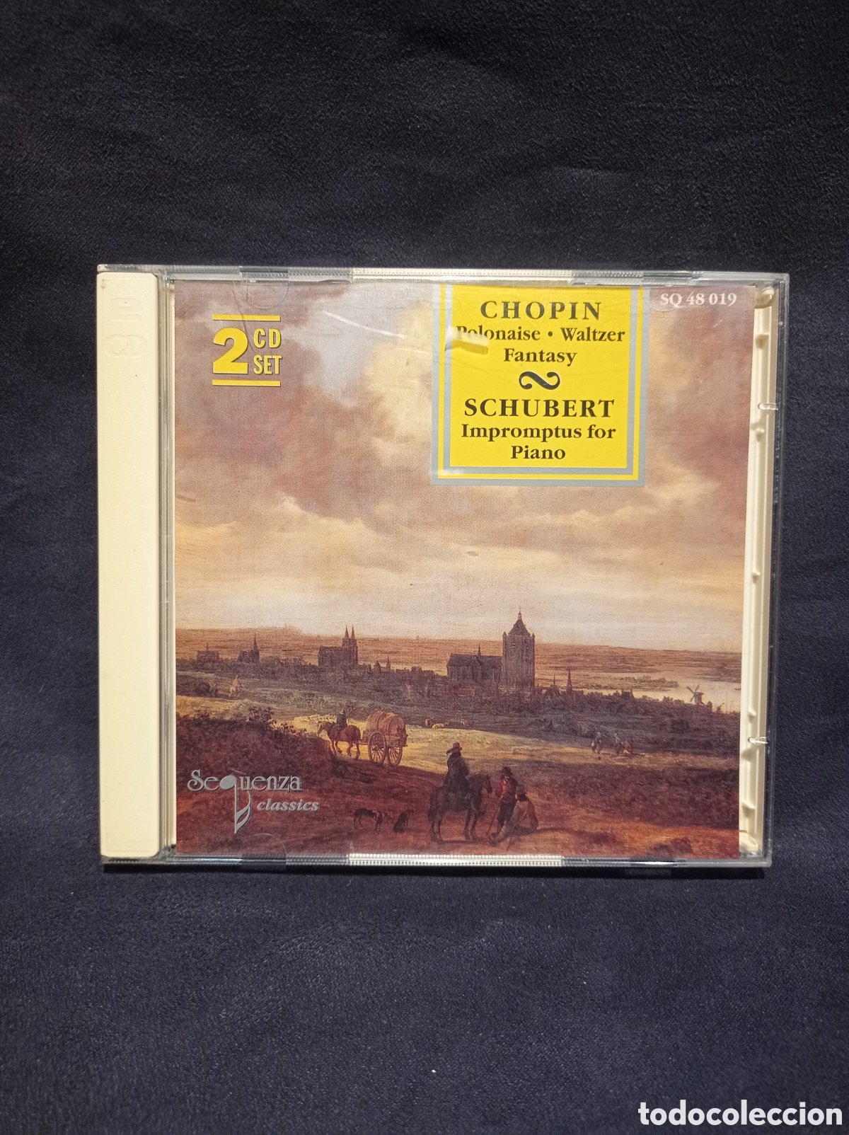 CD di Musica: 2 X CD CHOPIN Y SCHUBERT. MUY BUEN ESTADO
