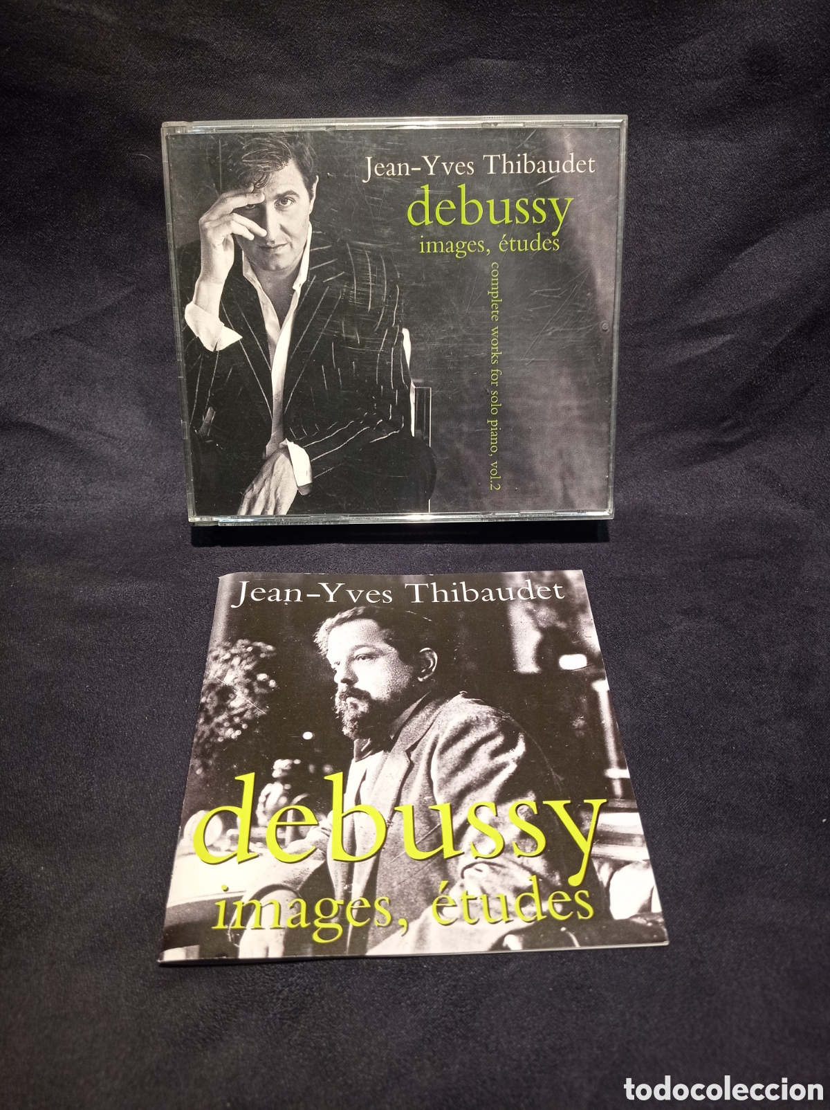CD di Musica: 2 X CD JEAN-YVES THIBAUDET. DEBUSSY, IMAGES, &Eacute;TUDES. VOL 2. BUEN ESTADO