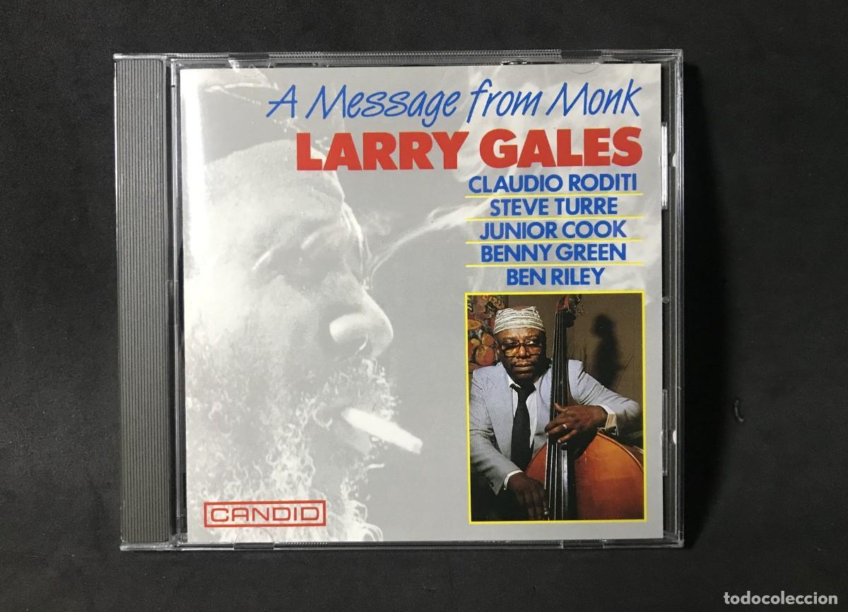 Music CDs: Larry Gales &ndash; A Message From Monk - CD - Candid Records