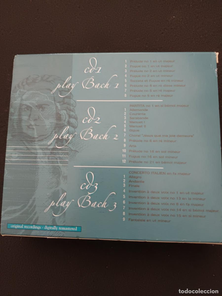 CDs de m&uacute;sica: 3 CD. JACQUES LOUSSIER PLAY BACH - Foto 2