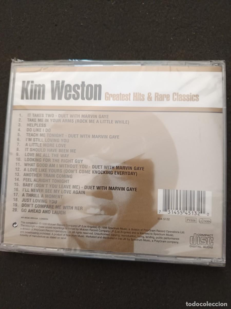 CDs de m&uacute;sica: CD. KIM WESTON. GREATEST HITS & RARE CLASSICS. - Foto 2