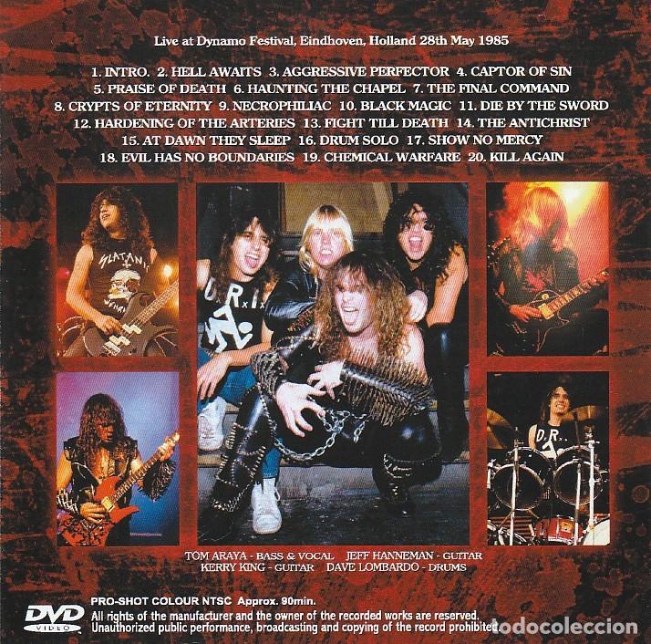 CDs de m&uacute;sica: DVD - SLAYER - Live Dynamo Fest. 1985 - Foto 2