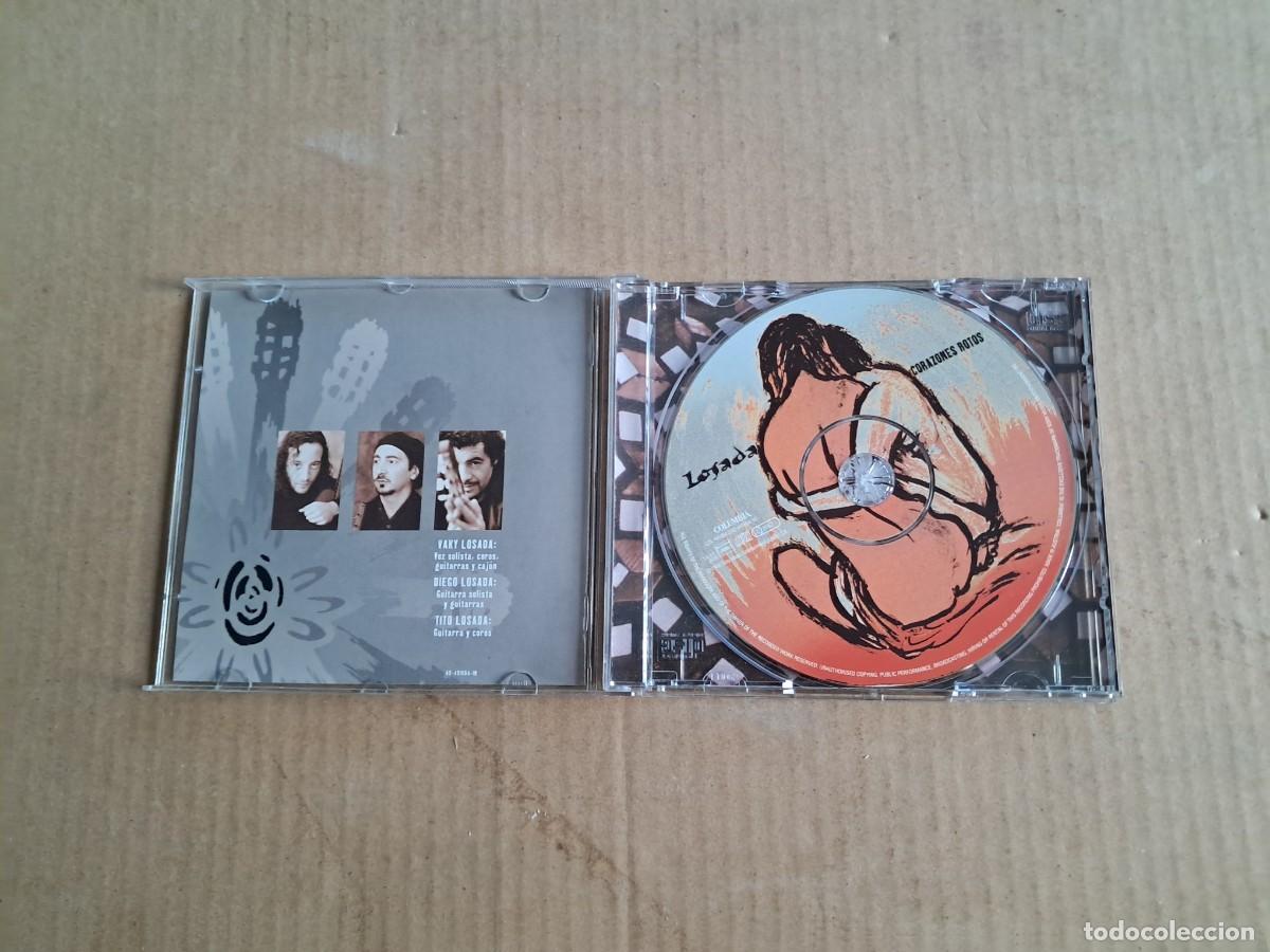 CDs de m&uacute;sica: LOSADA - CORAZONES ROTOS CD 1998 - Foto 2