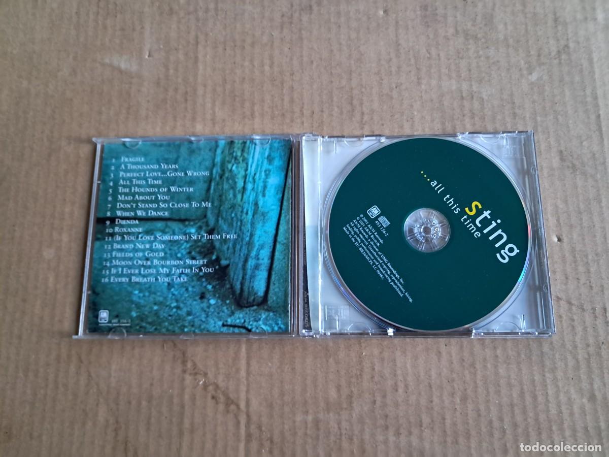 CDs de m&uacute;sica: STING - ALL THIS TIME CD 2001 - Foto 2