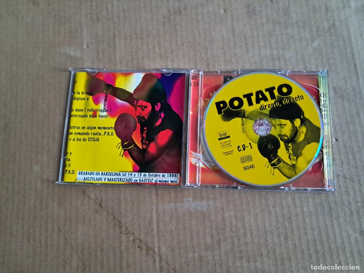 CDs de m&uacute;sica: POTATO - DIRECTO DIRECTO DOBLE CD 1999 - Foto 2