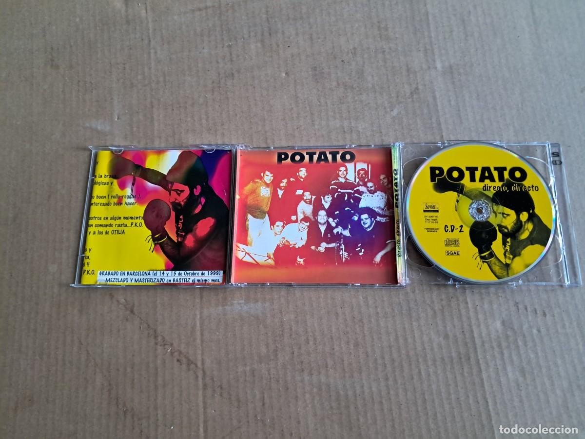 CDs de m&uacute;sica: POTATO - DIRECTO DIRECTO DOBLE CD 1999 - Foto 3