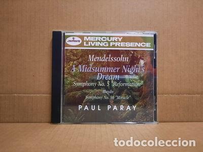 CDs de M&uacute;sica: Mendelssohn: A Midsummer Night's Dream; Symphony No. 5 / Haydn: Symphony No. 96- 0028943439626