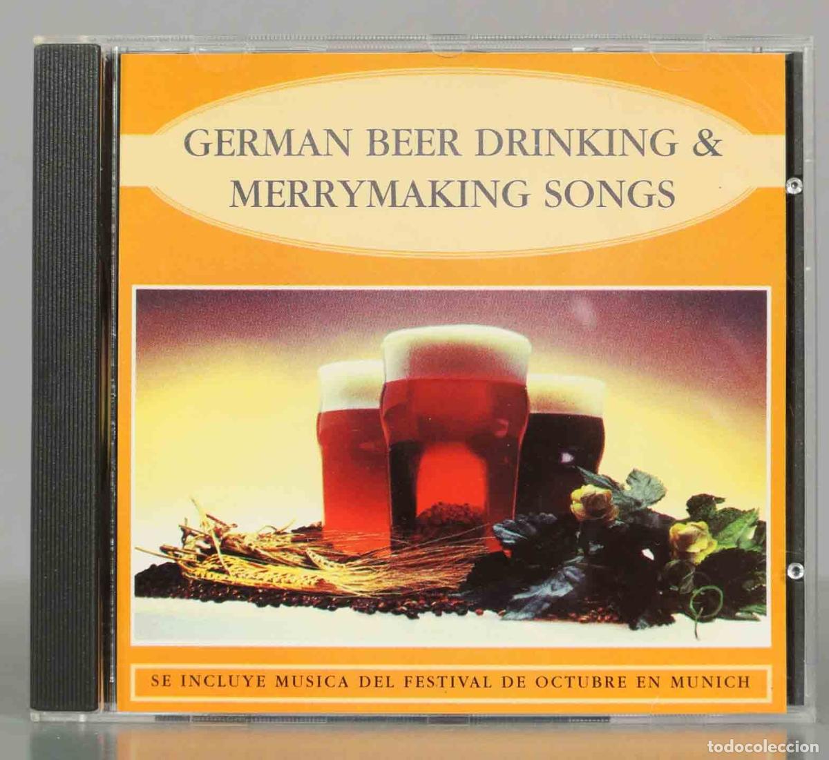 CDs de m&uacute;sica: CD. GERMAN BEER DRINKING and MERRYMAKING SONGS. - Foto 1