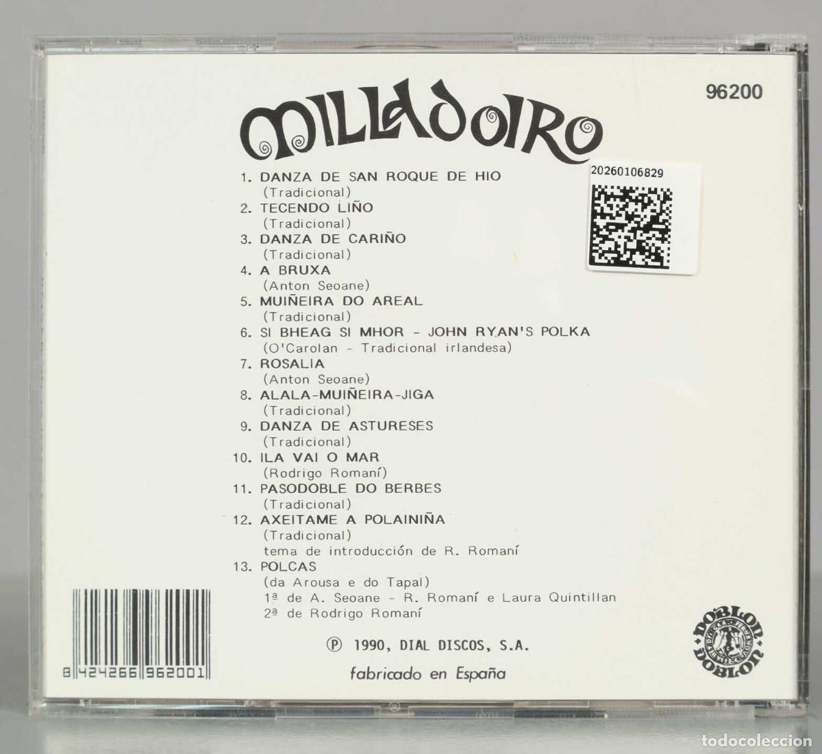 CDs de m&uacute;sica: CD. Milladoiro &ndash; A Galicia De Maeloc - Foto 2