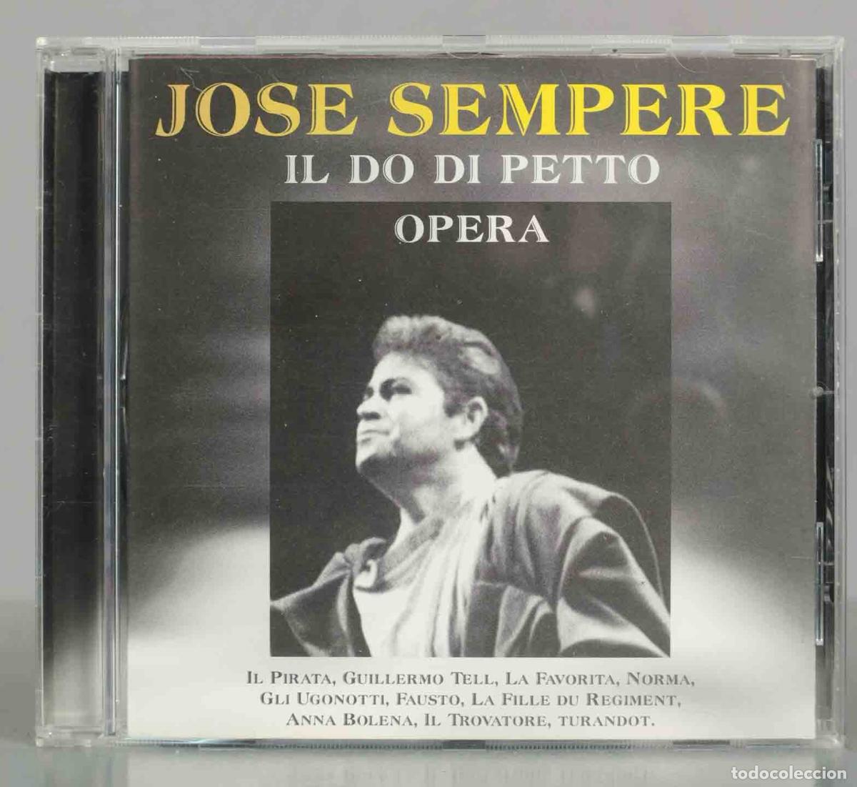 CD di Musica: CD. JOSE SEMPERE - IL DO DI PETTO