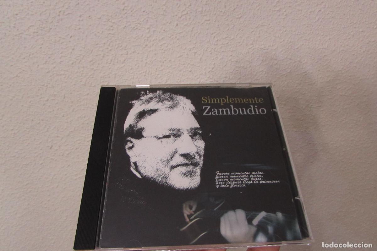 CDs de m&uacute;sica: SIMPLEMENTE ZAMUDIO CD DESCATALOGADO - Foto 1