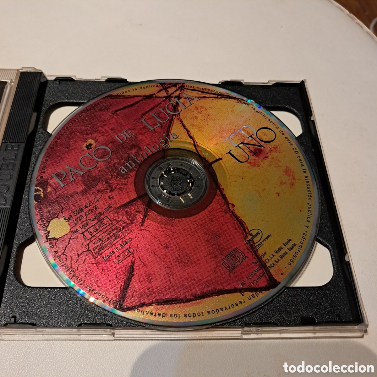 CDs de m&uacute;sica: Paco de Lucia, Antologia,Compact disc - Foto 2