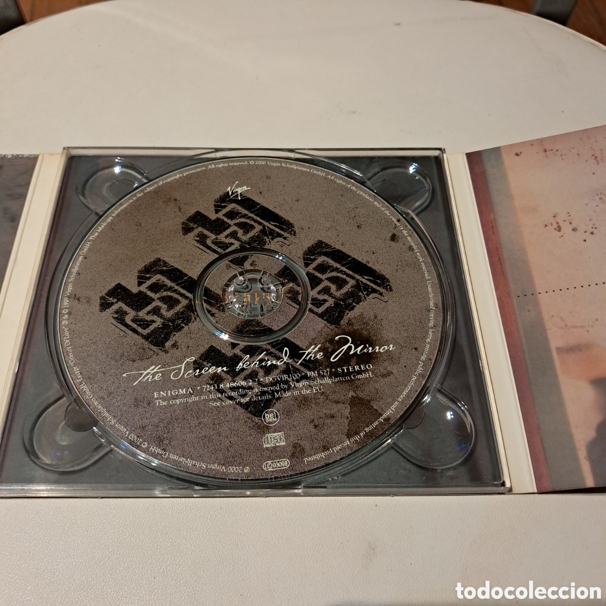 CDs de m&uacute;sica: Enigma, The screen behind, Compact disc - Foto 2