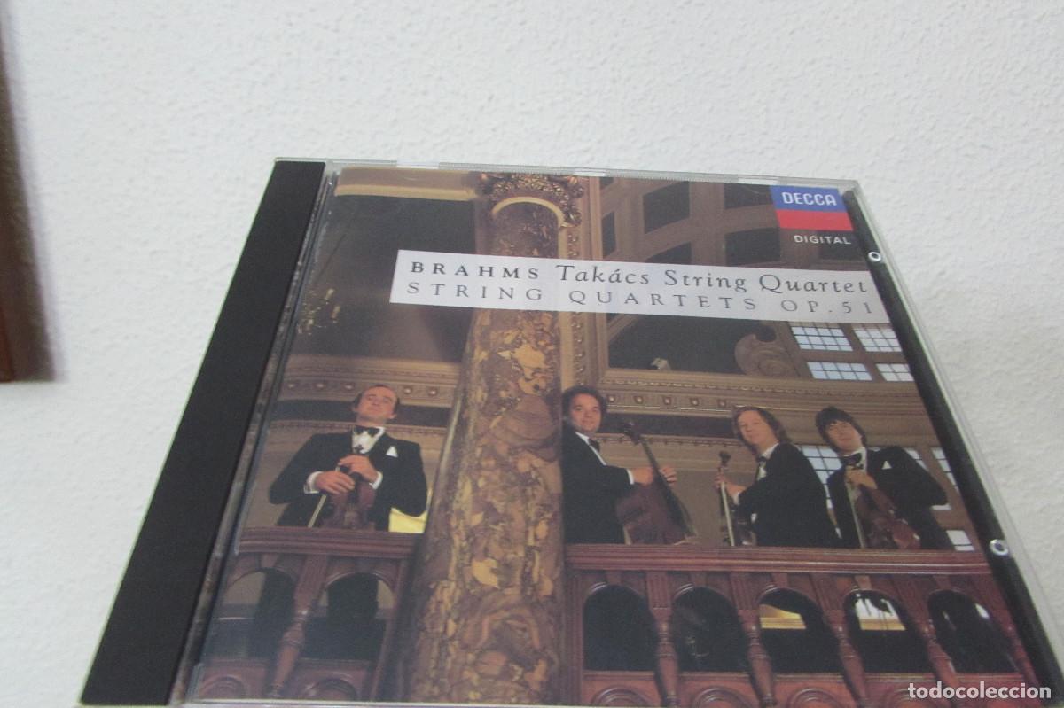 CDs de m&uacute;sica: Brahms*, Tak&aacute;cs String Quartet* &ndash; String Quartets Op.51 - Foto 1