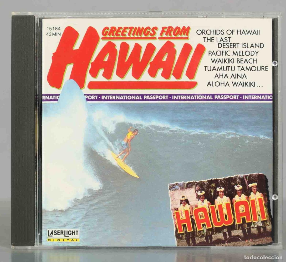 CDs de m&uacute;sica: CD. Unknown Artist &ndash; Greetings From Hawaii. - Foto 1
