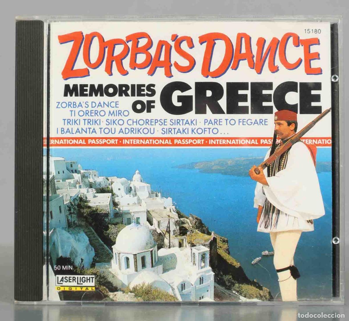 CDs de m&uacute;sica: CD. Various &ndash; Zorba&acute;s Dance (Memories From Greece) - Foto 1