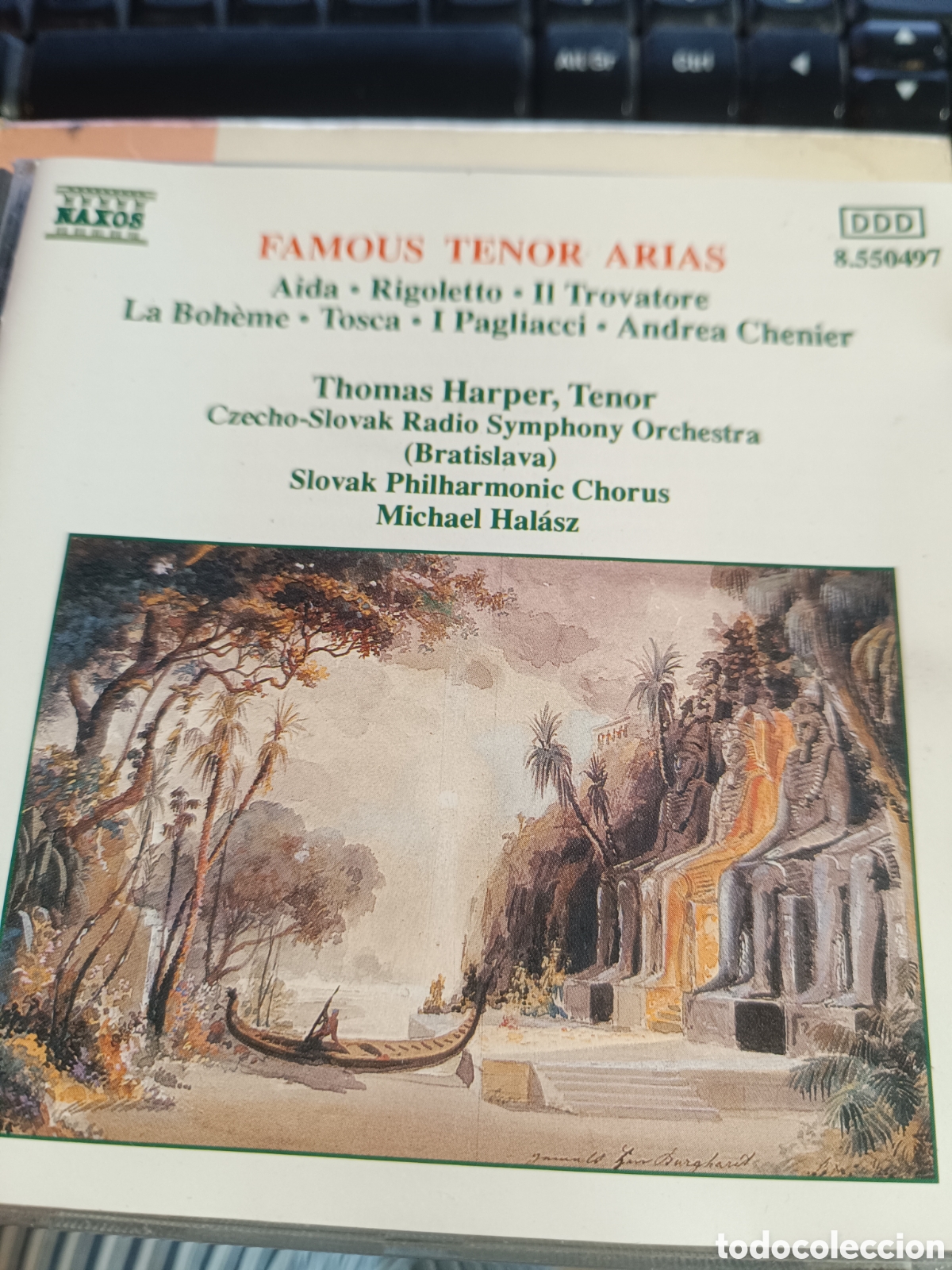CD di Musica: Famous Tenor Arias. Aida. Rigoletto. Il Trovatore. La Boh&egrave;me. Tosca. I Pagliacci. Andrea Chenier