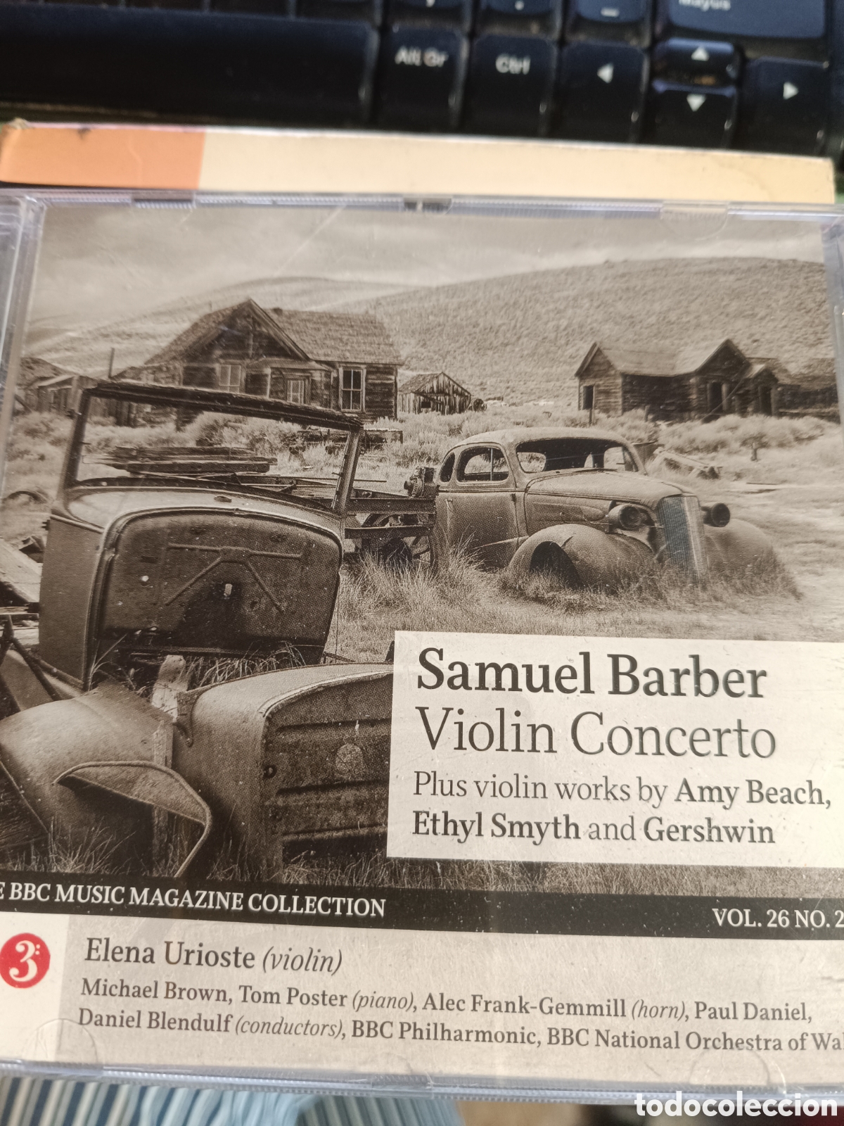 CDs de m&uacute;sica: Samuel Barber - Violin Concerto - Foto 1
