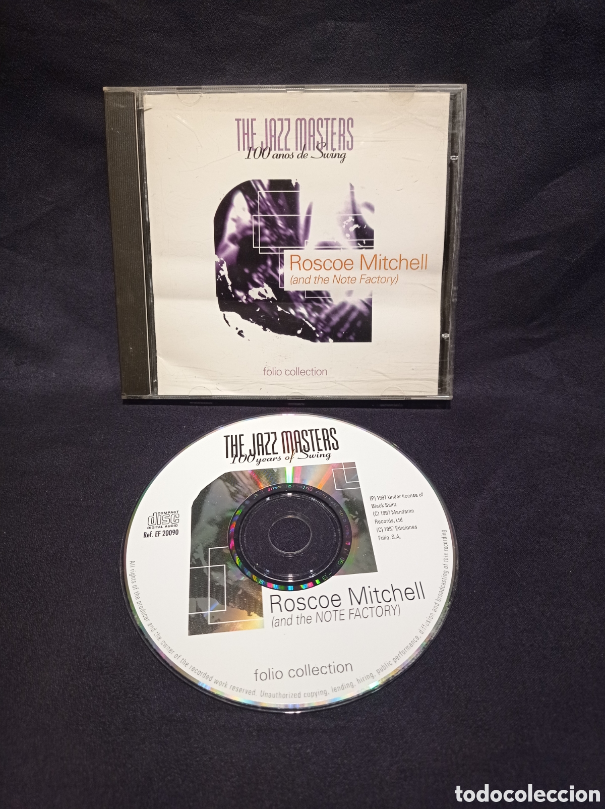 CDs de Musique: CD THE JAZZ MASTERS. ROSCOE MITCHELL AND THE NOTE FACTORY. BUEN ESTADO