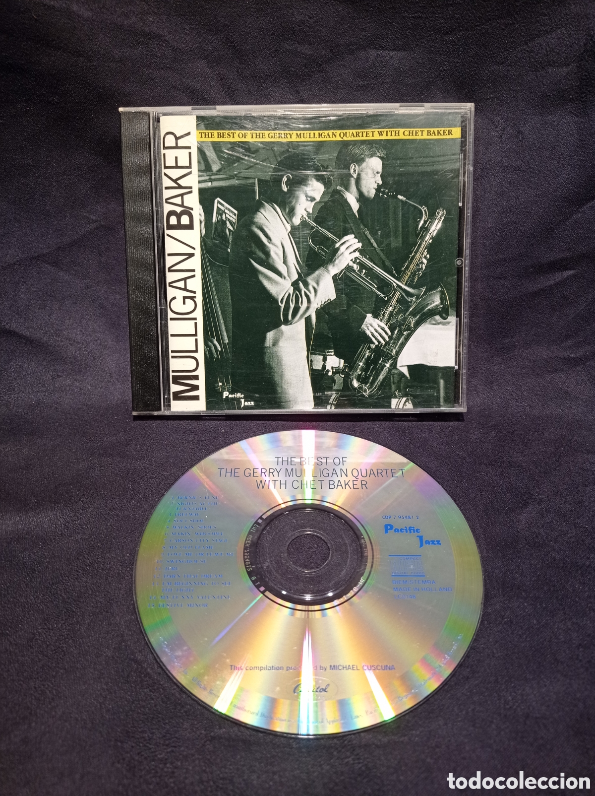 CDs de Musique: CD THE BEST OF THE GERRY MULLIGAN QUARTET WITH CHET BAKER.