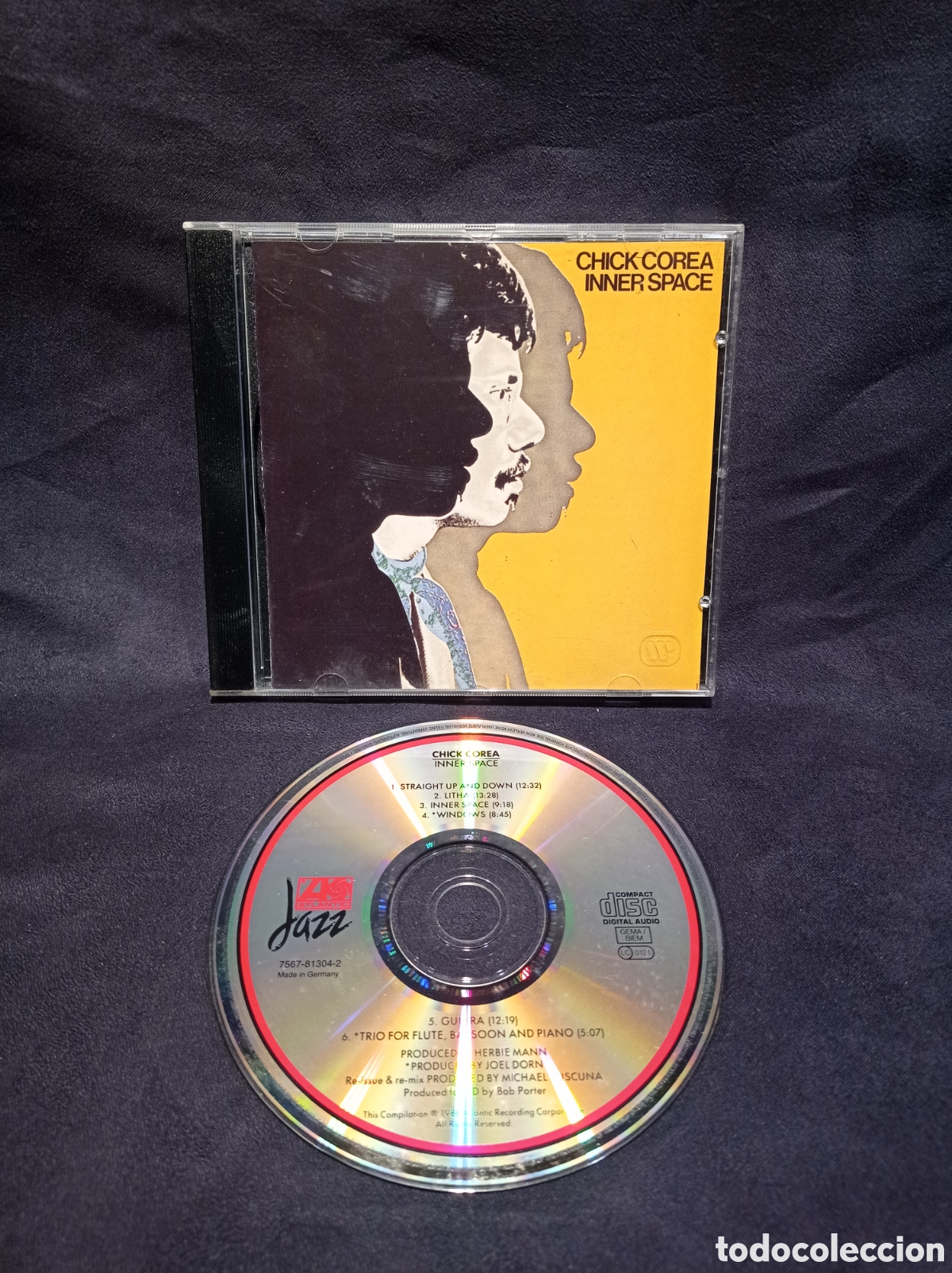 CDs de m&uacute;sica: CD CHICK COREA. INNER SPACE. BUEN ESTADO - Foto 1