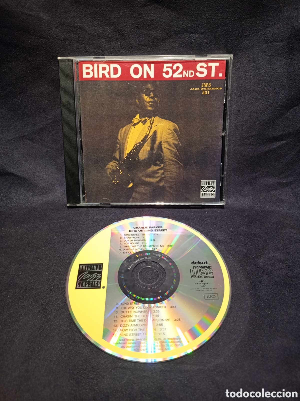 CDs de Musique: CD CHARLIE PARKER. BIRD ON 52nd ST.
