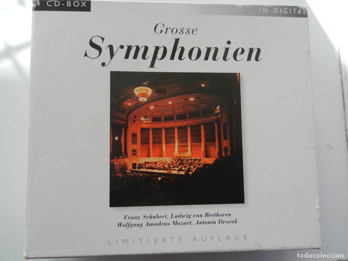 CD di Musica: GROSSE SYMPHONIEN - 4CD-BOX -LIMITIERTE AUFLAGE -1999 SELECTED SOUND CARRIER - N&ordm; 5662
