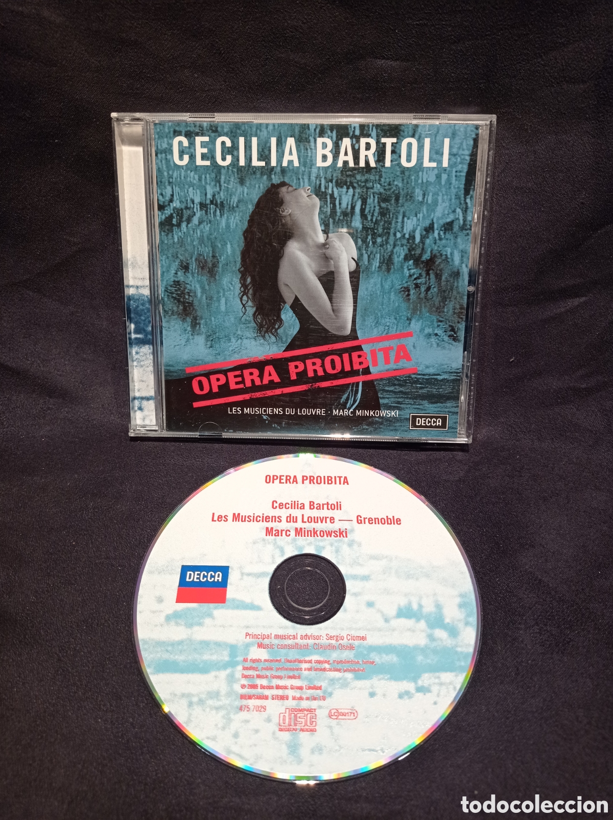 CD di Musica: CD CECILIA BARTOLI. OPERA PROIBITA. MUY BUEN ESTADO