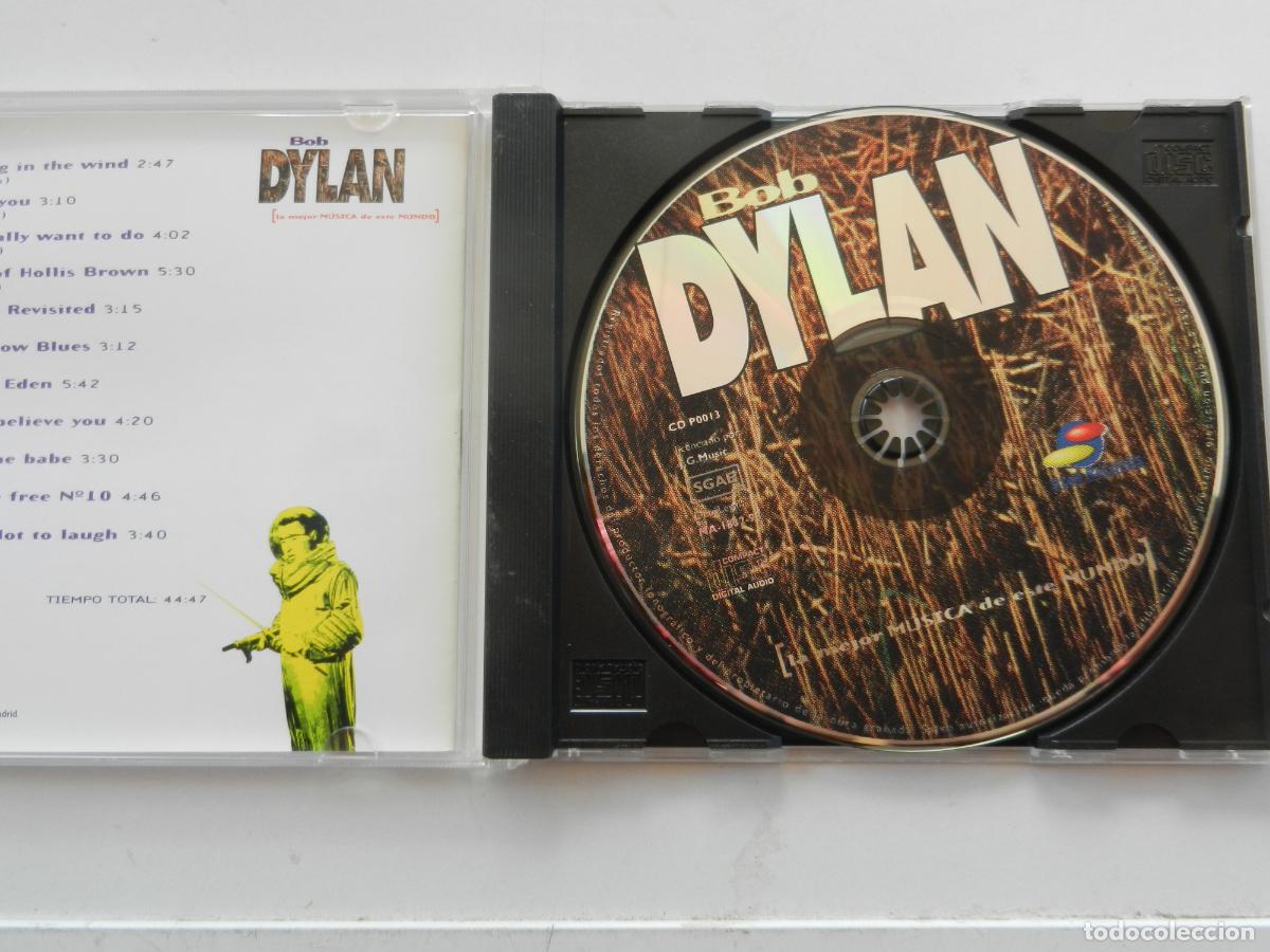 CDs de m&uacute;sica: BOB DYLAN -11 GRANDES EXITOS EN VERSION ORIGINAL - Star Records. - Foto 2