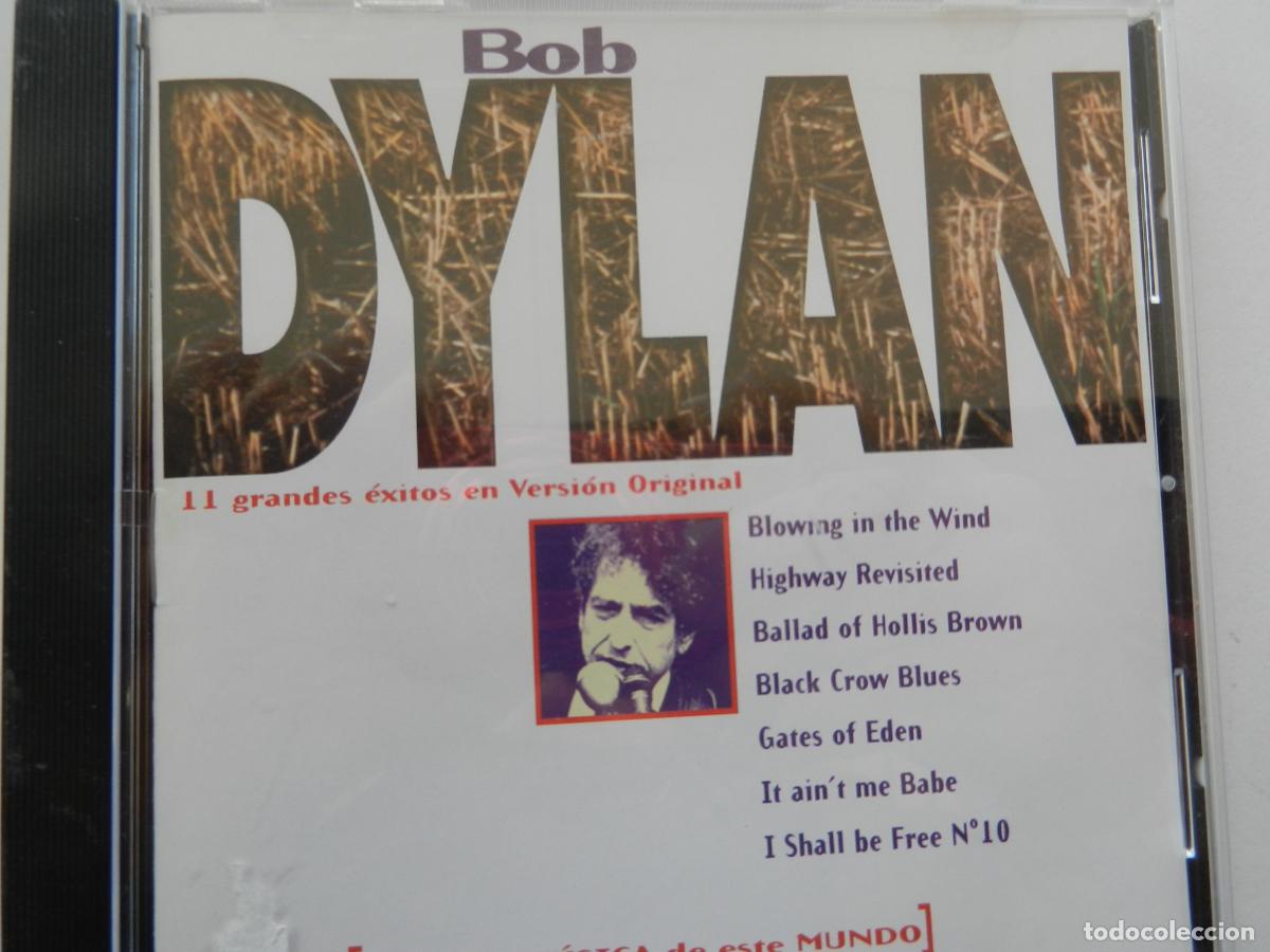 CDs de m&uacute;sica: BOB DYLAN -11 GRANDES EXITOS EN VERSION ORIGINAL - Star Records. - Foto 1