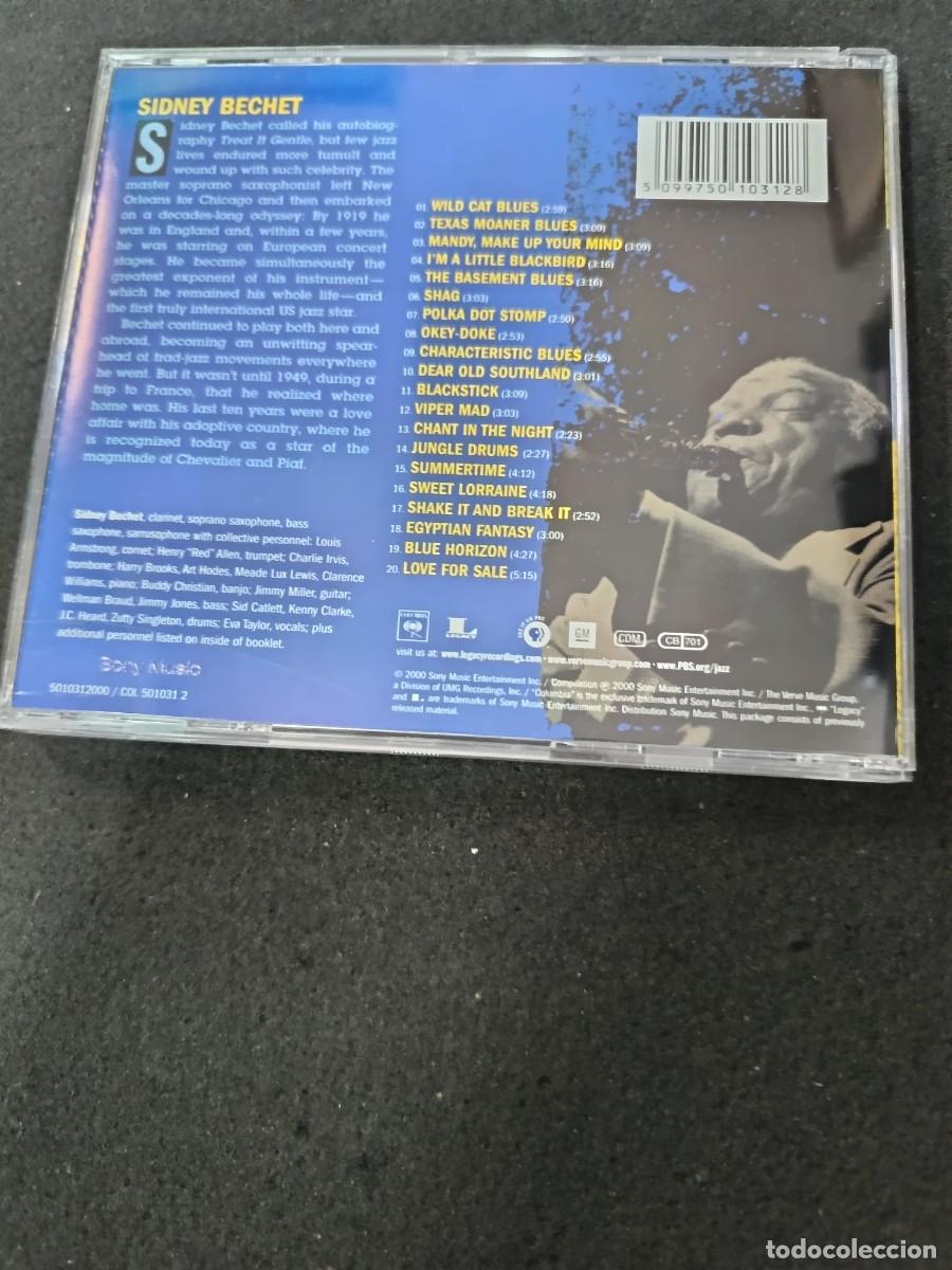 CDs de m&uacute;sica: CD. THE DEFINITIVE SIDNEY BECHET. KEN BURNS JAZZ - Foto 2