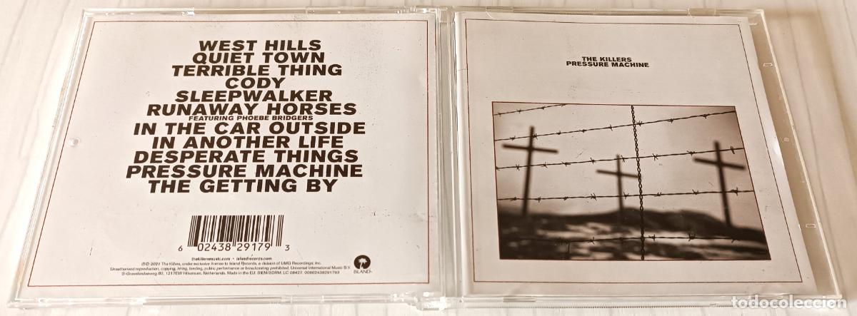 CDs de m&uacute;sica: CD THE KILLERS - PRESSURE MACHINE ISLAND EDIC. EU - 2021 - Foto 2