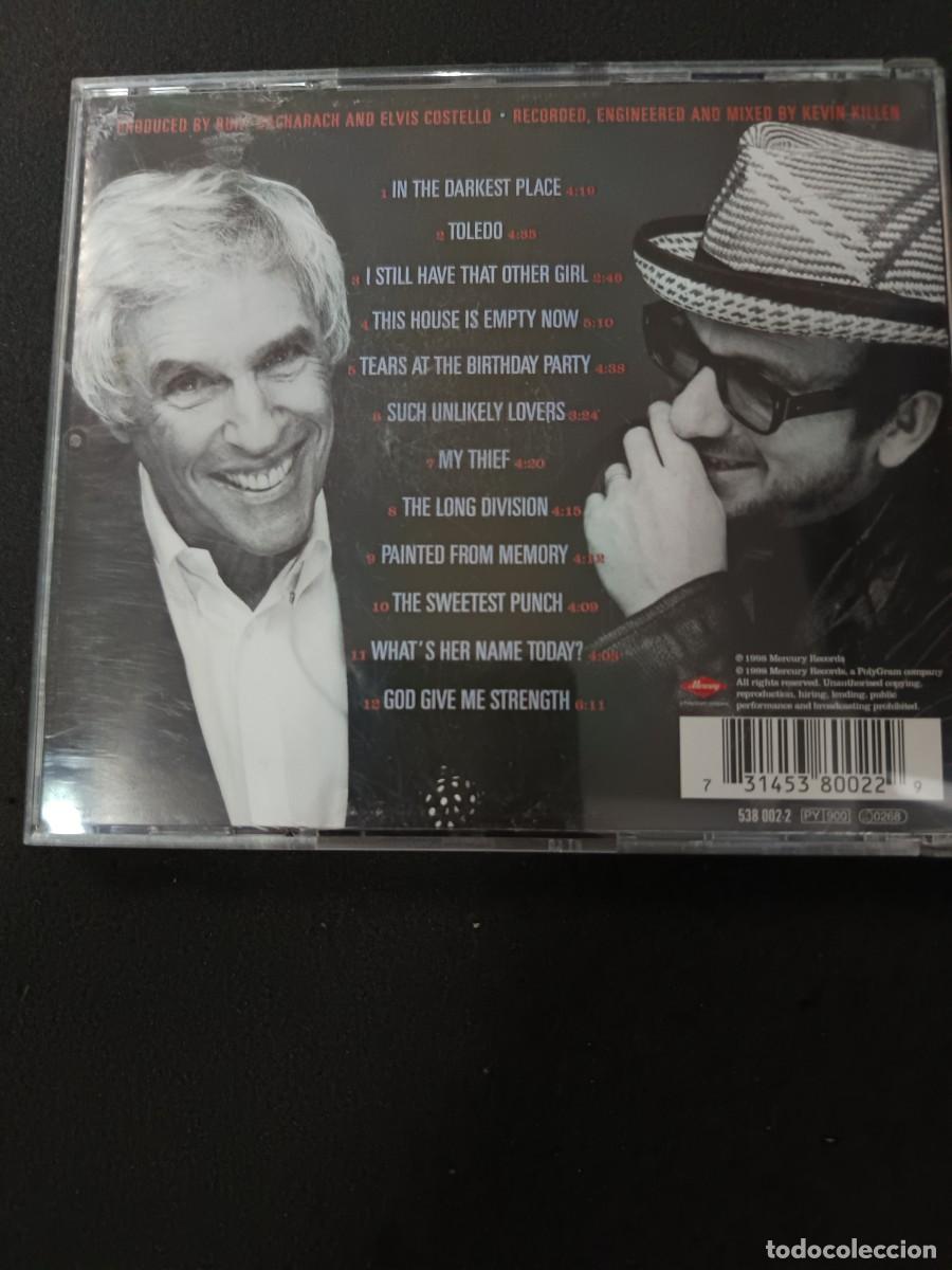 CDs de m&uacute;sica: CD. ELVIS COSTELLO WITH BURT BACHARACH. PAINTED FROM MEMORY - Foto 2